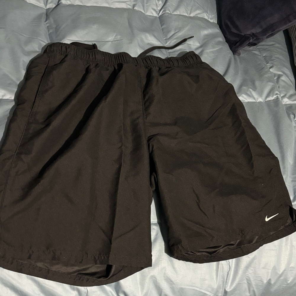 Nike Men's Black Athletic Swim